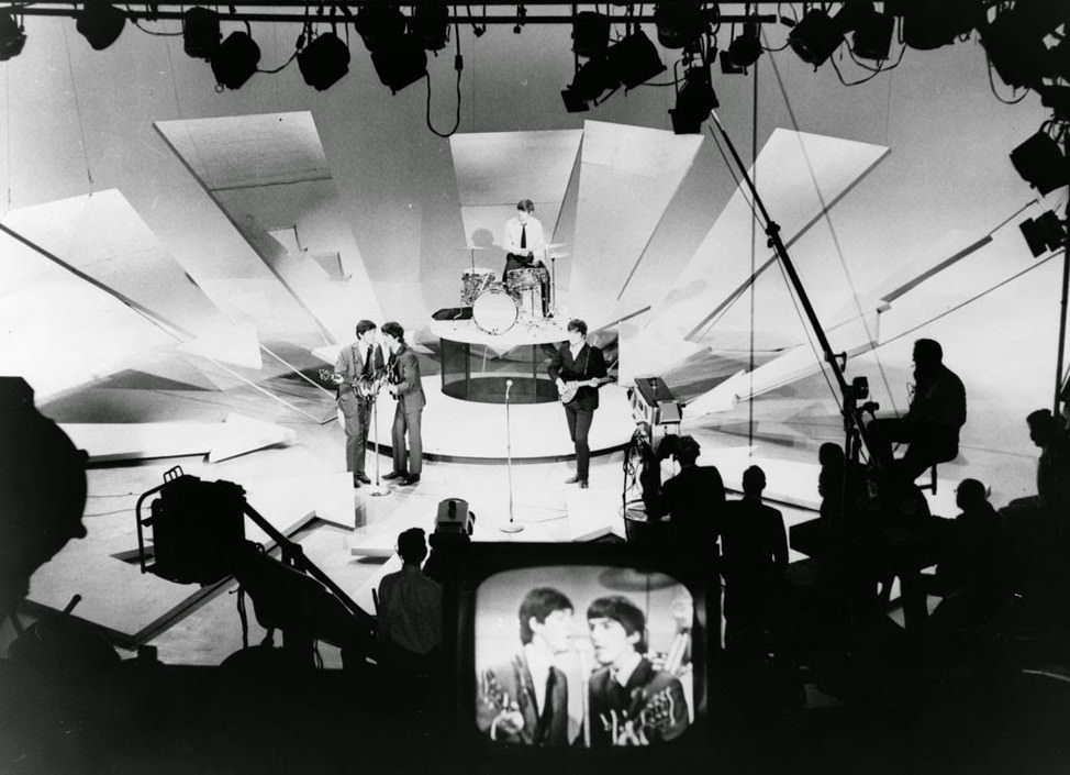 The Beatles Rehearse For Their Second Appearance On The Ed Sullivan Show, 1964.