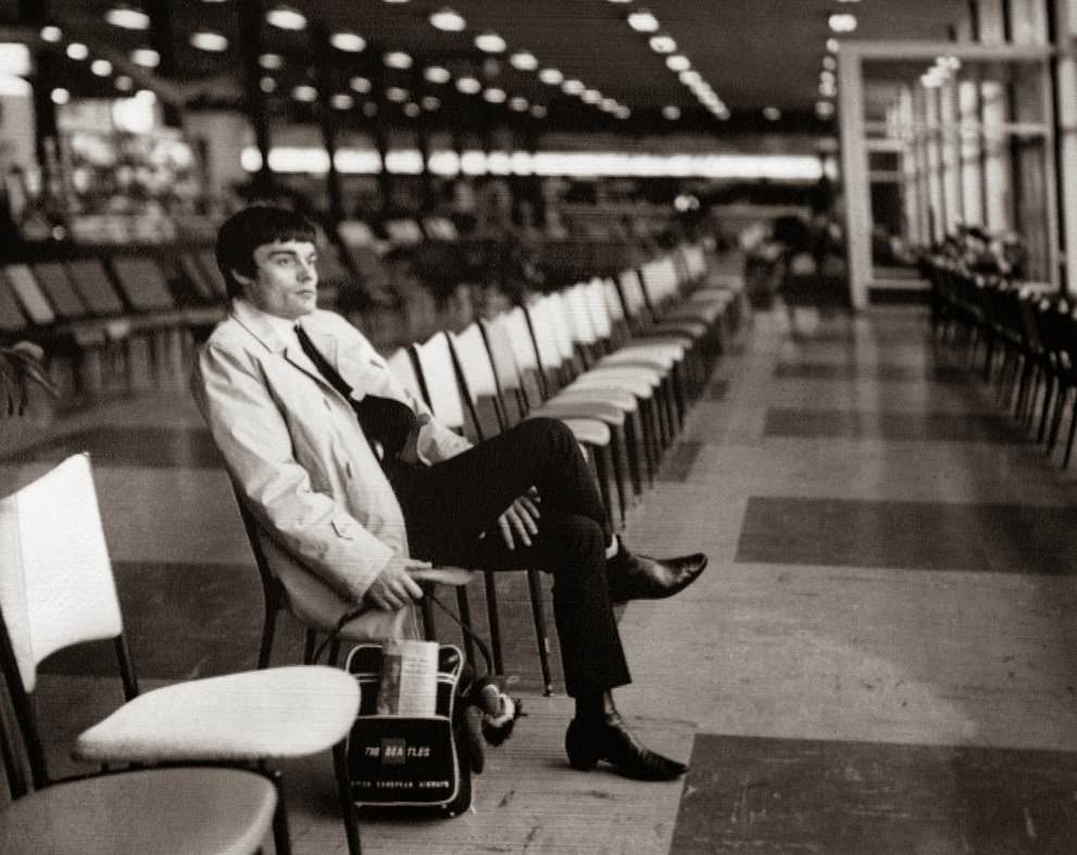 Jimmy Nicol, Who Had Been Stand-In For Ringo Starr, Sits Alone At Melbourne'S Essendon Airport, While Waiting To Return Home, June 15, 1964.