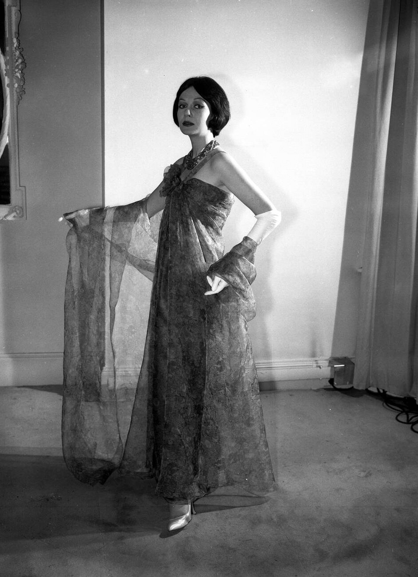 Christian Dior Summer Collection London, 1959.