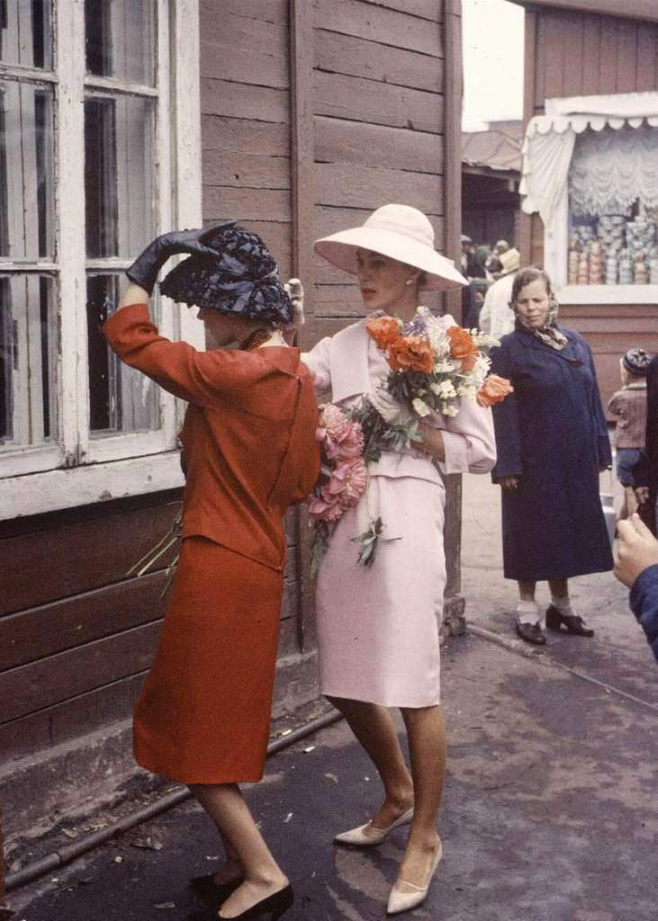 Red Square Runway: How Dior Models Turned Moscow Into A Fashion Stage In 1959