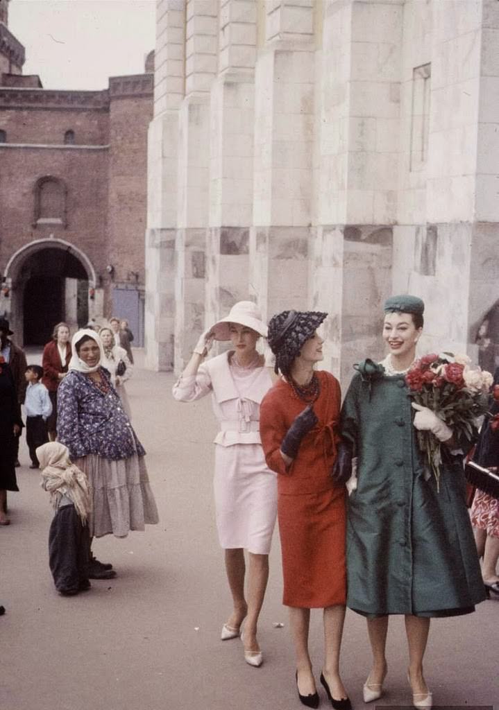 Red Square Runway: How Dior Models Turned Moscow Into A Fashion Stage In 1959