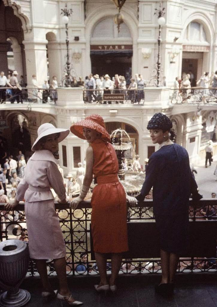 Red Square Runway: How Dior Models Turned Moscow Into A Fashion Stage In 1959