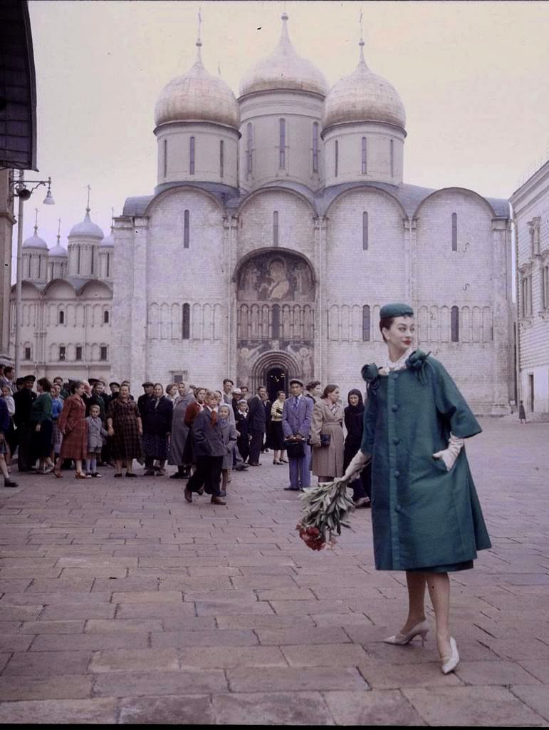 Red Square Runway: How Dior Models Turned Moscow Into A Fashion Stage In 1959