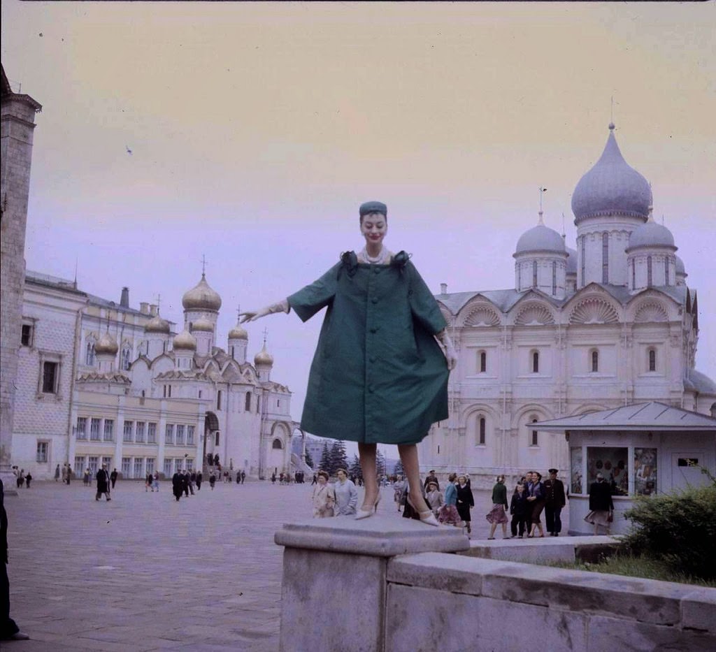 Red Square Runway: How Dior Models Turned Moscow Into A Fashion Stage In 1959