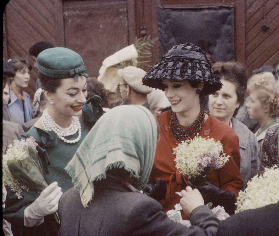 Red Square Runway: How Dior Models Turned Moscow Into A Fashion Stage In 1959