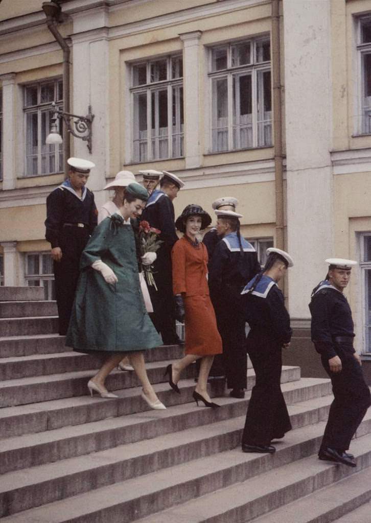 Red Square Runway: How Dior Models Turned Moscow Into A Fashion Stage In 1959
