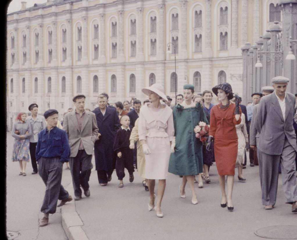 Red Square Runway: How Dior Models Turned Moscow Into A Fashion Stage In 1959