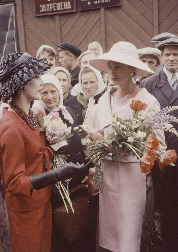 Red Square Runway: How Dior Models Turned Moscow Into A Fashion Stage In 1959