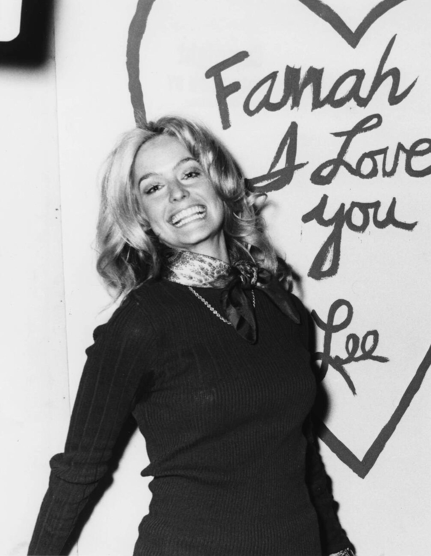 Farrah Fawcett, 1974.