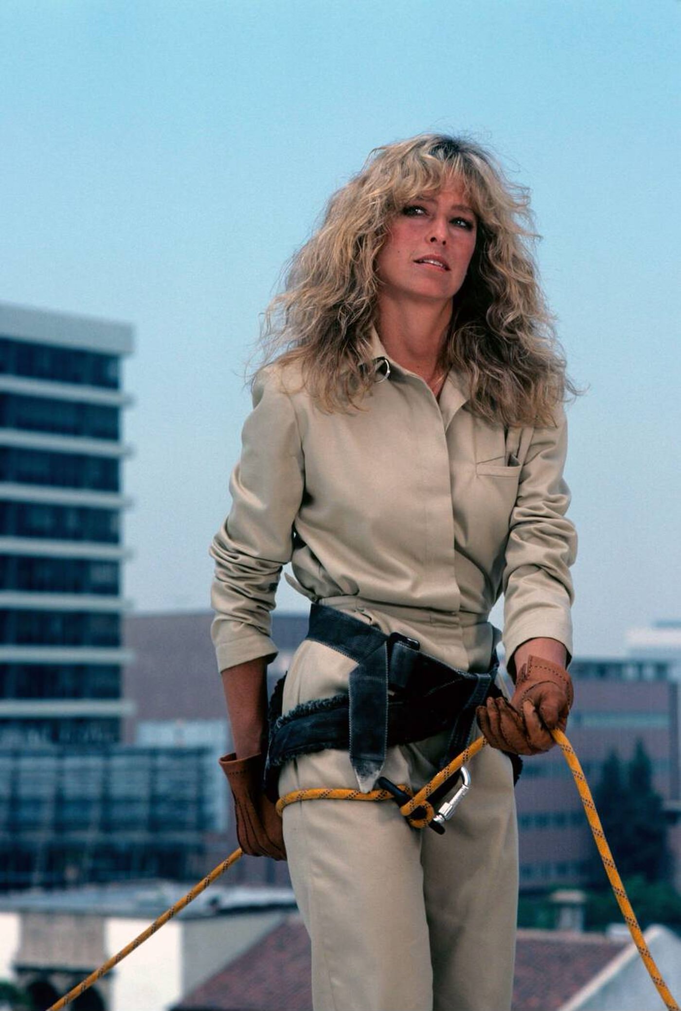 Farrah Fawcett In Charlie'S Angels, 1976.