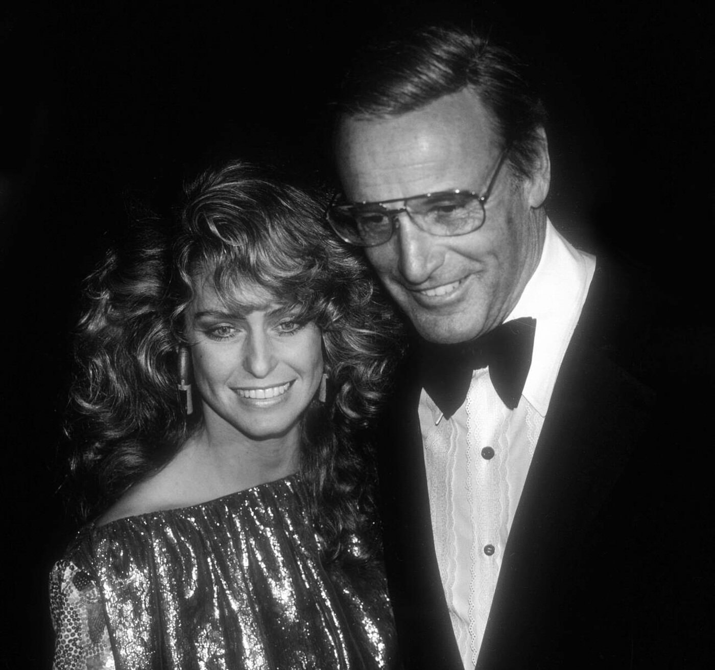 Farrah Fawcett And Richard Anderson, 1978.