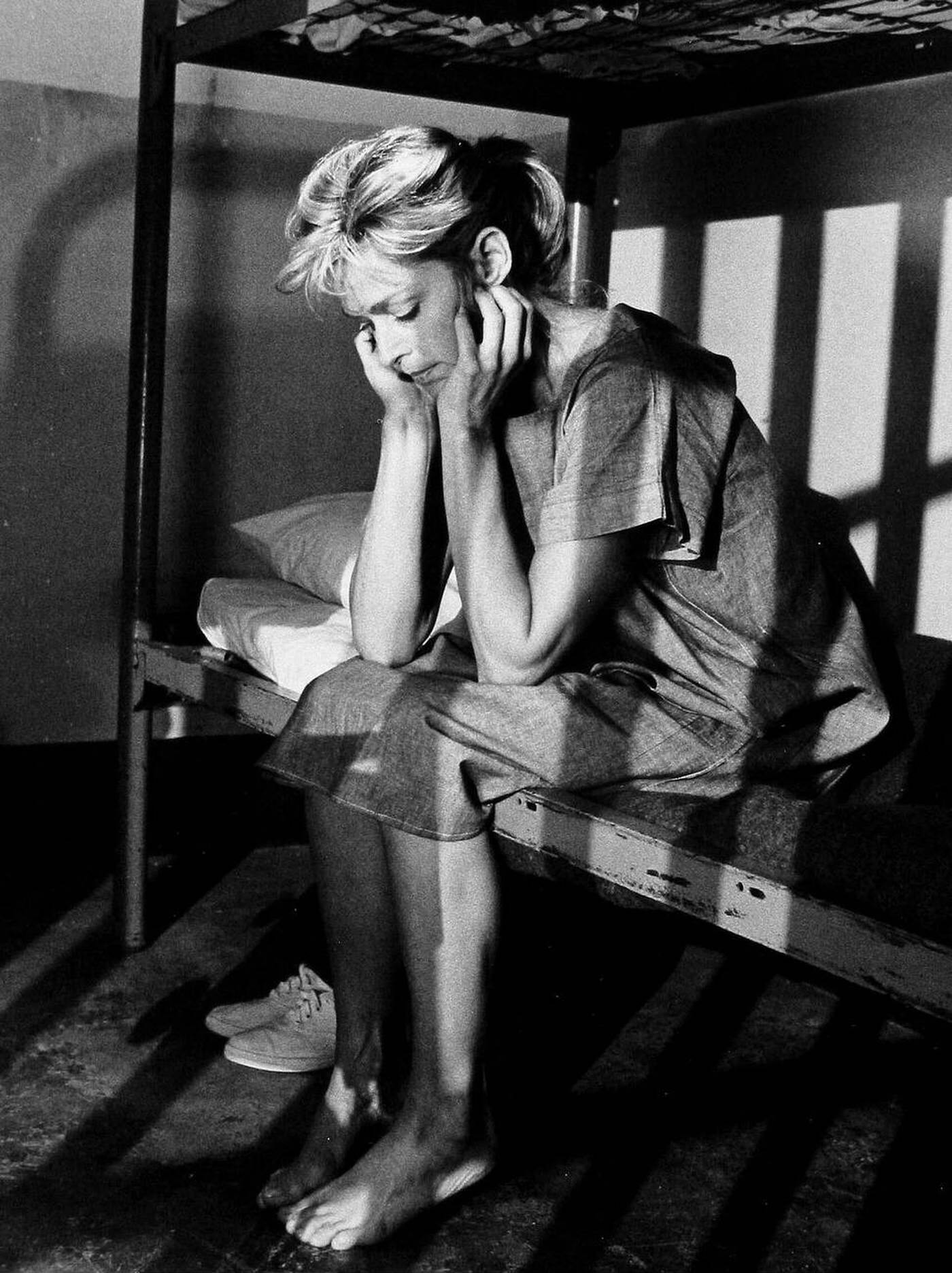 Farrah Fawcett, The Burning Bed, 1984.