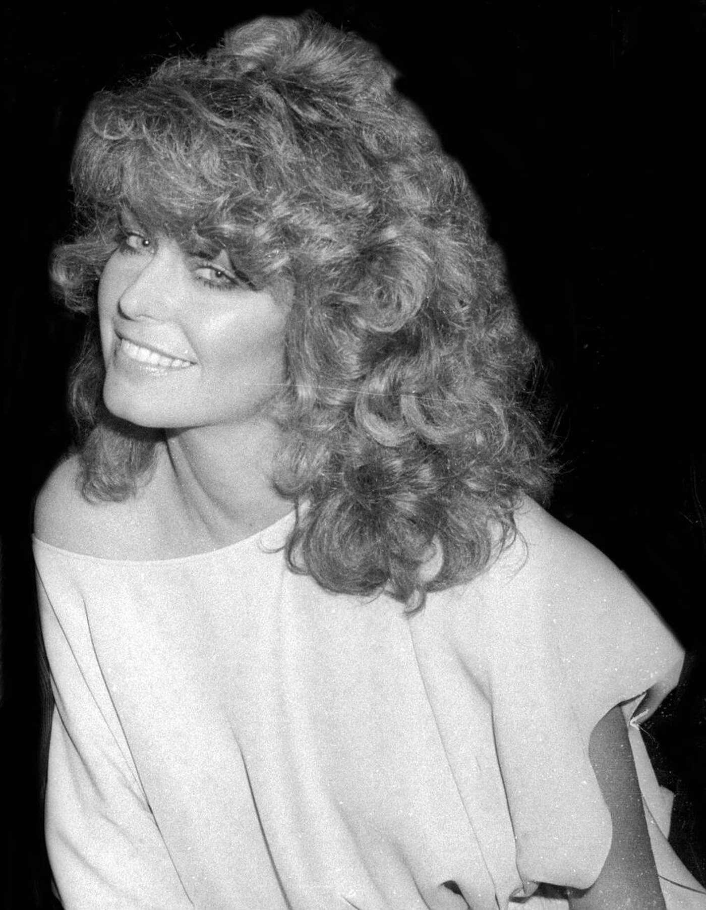 Farrah Fawcett, 1986.