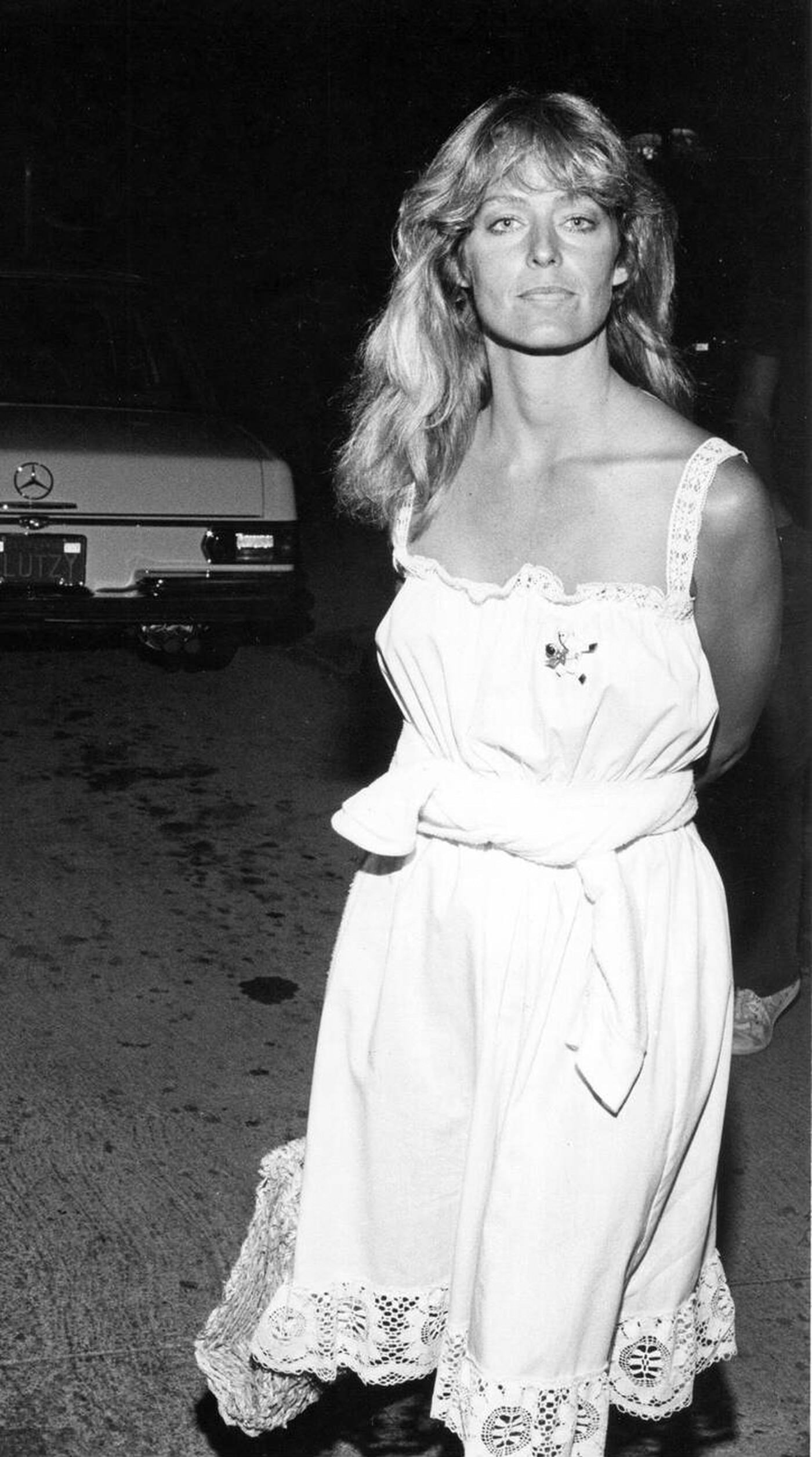 Farrah Fawcett, 1988.
