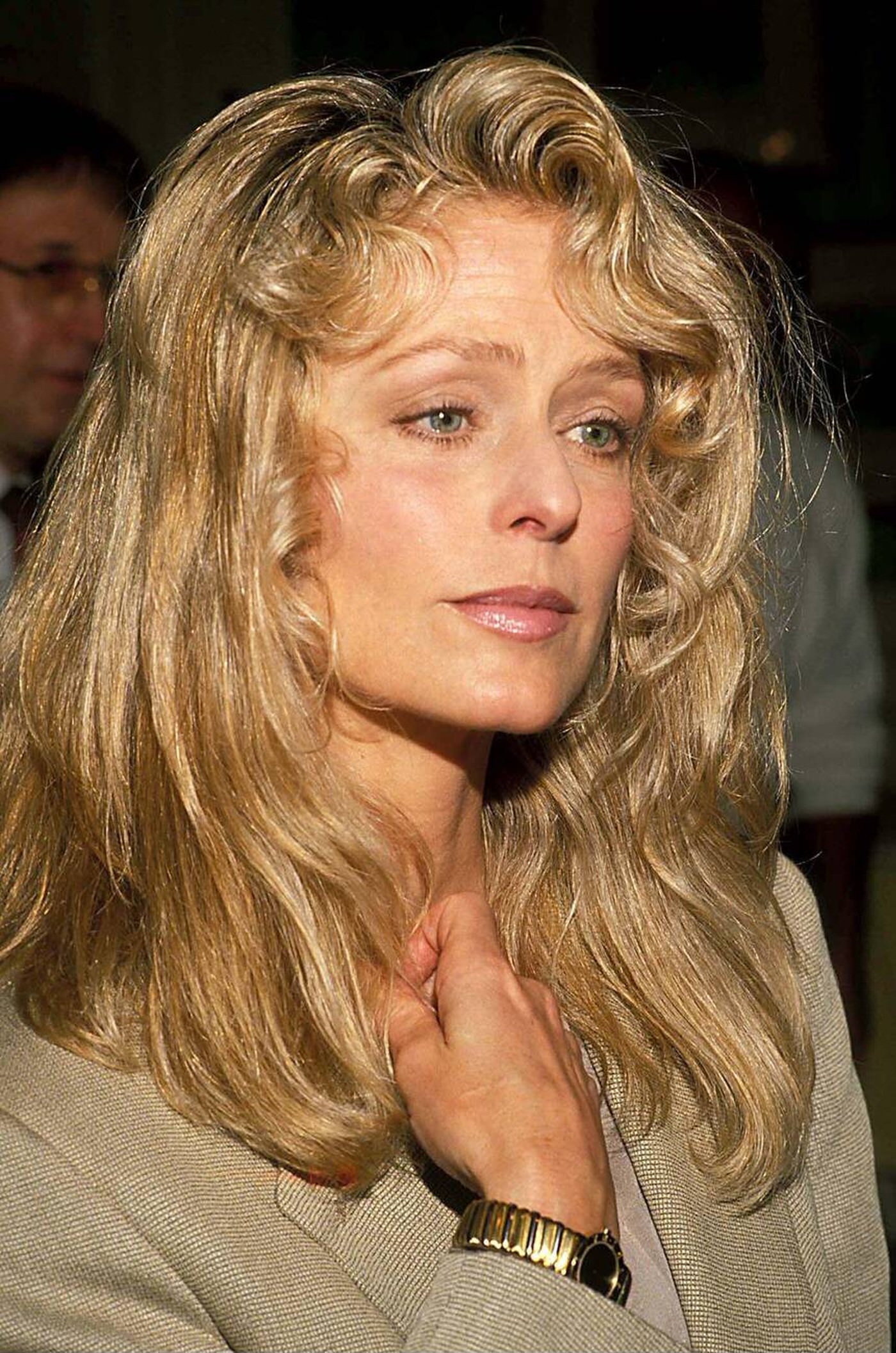 Farrah Fawcett, 1990.