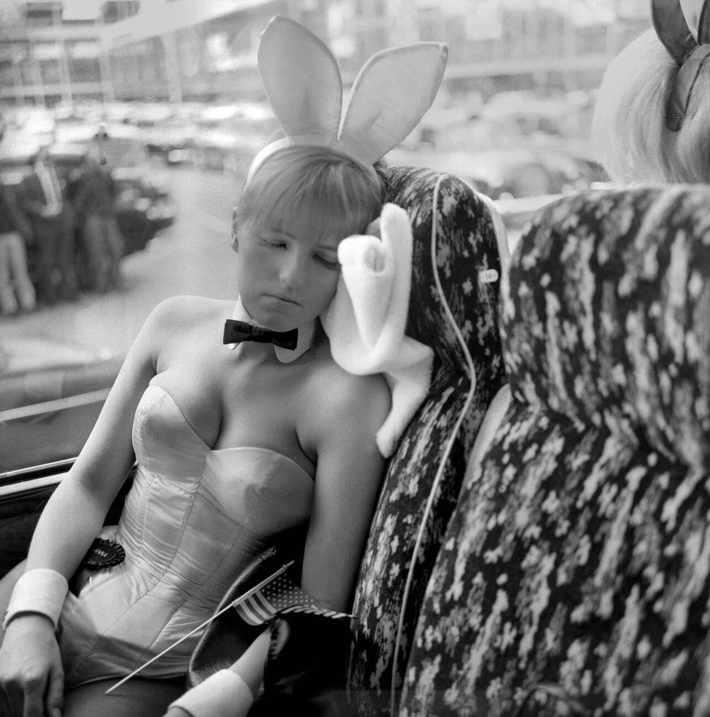 Playboy Bunny, London, 1966.
