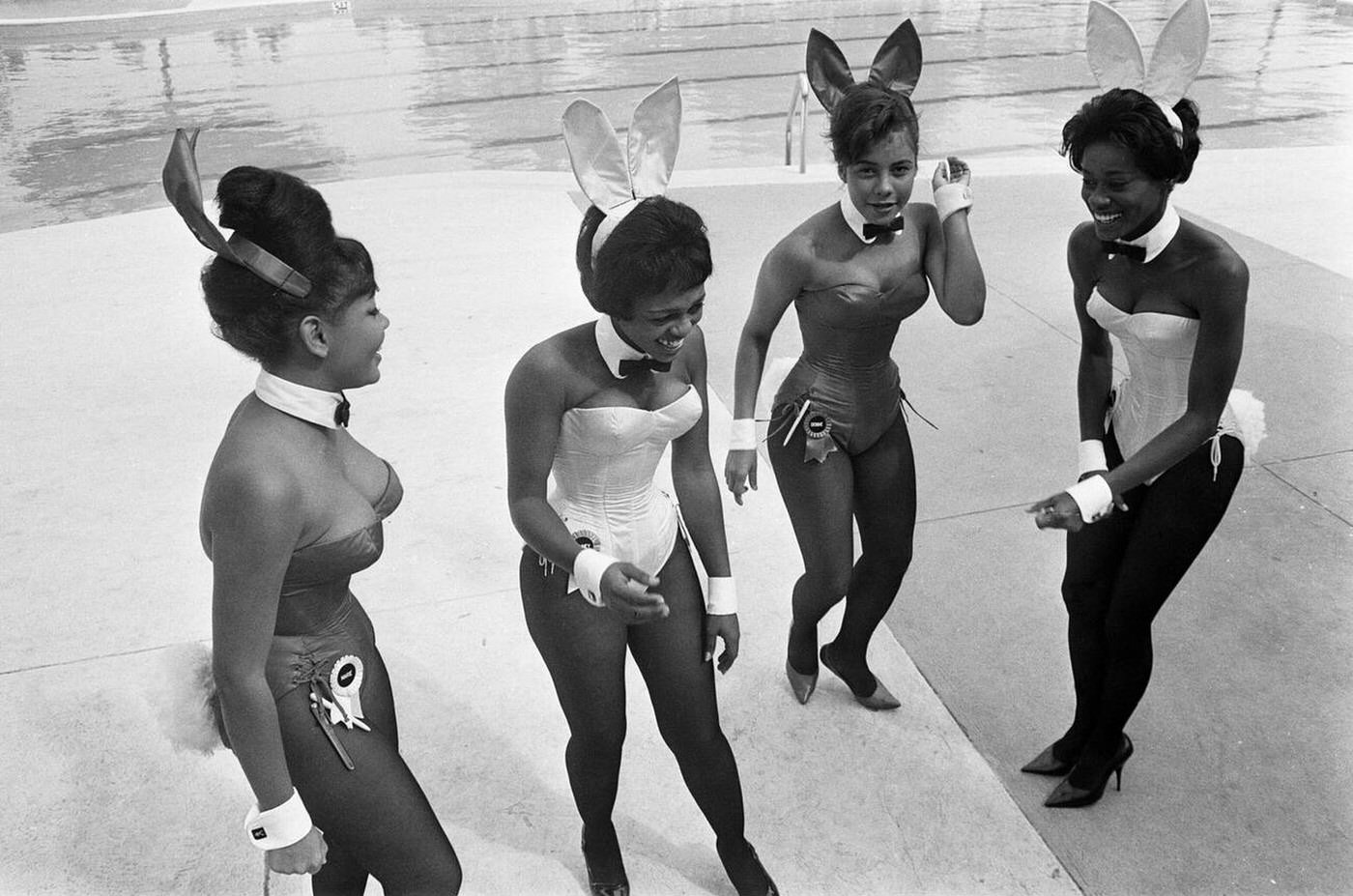 Playboy Bunny Girls, West Indies, 1965.