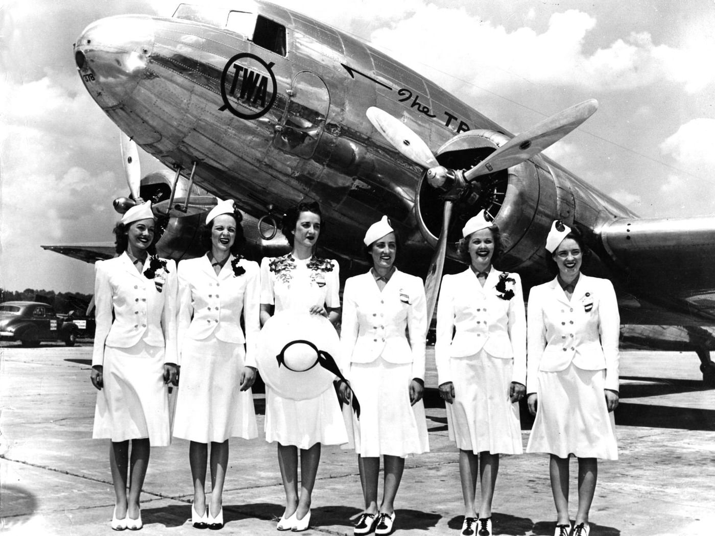 Transcontinental &Amp;Amp; Western Air (Twa) Uniforms, 1939.