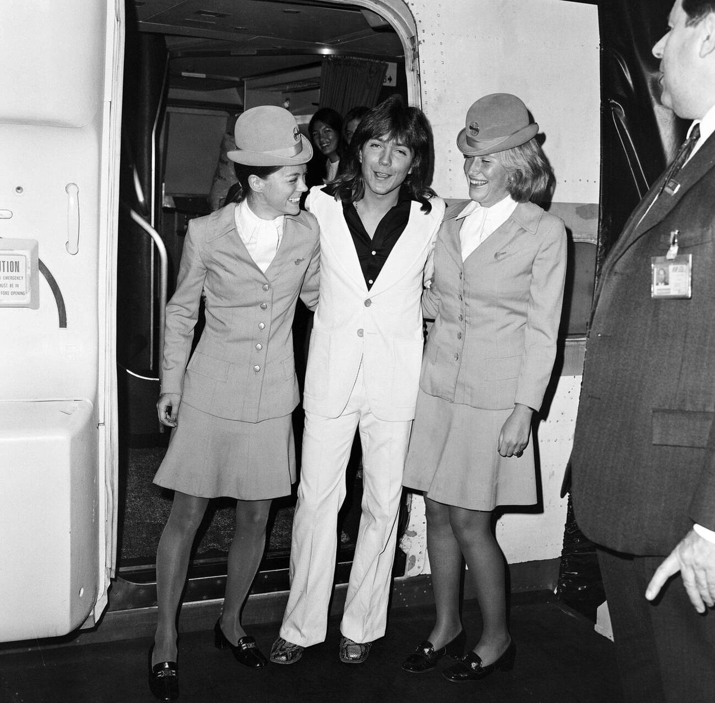 David Cassidy, Singer, Actor And Musician, Arrives At London Heathrow Airport, 1973.