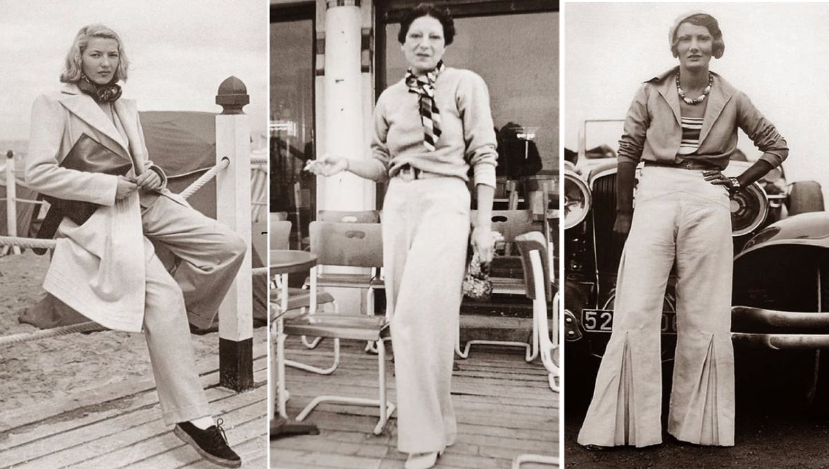 1930S High-Waist Trousers