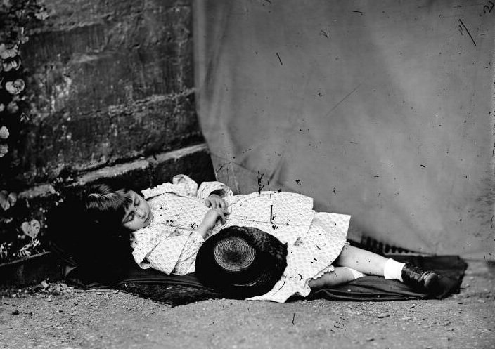 Alice Liddell In Summer 1858.