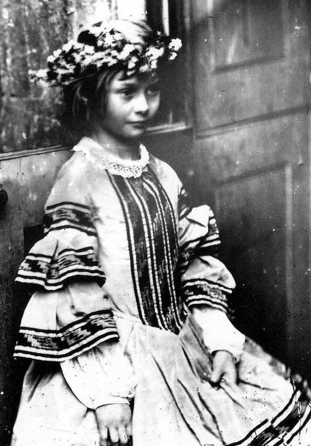 Alice Liddell, Aged 7, 1860.