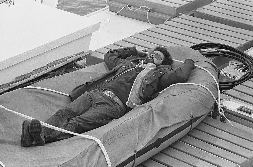 George Lucas On The Set Of &Amp;Quot;Raiders Of The Lost Ark&Amp;Quot;, 1981.