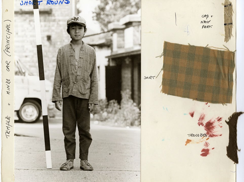 Costume Fabric Reference For Short Round In &Amp;Quot;Indiana Jones And The Temple Of Doom&Amp;Quot;, 1984.