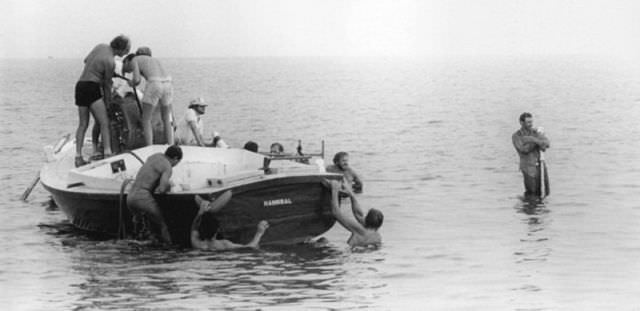 From A Deleted Scene That Shows How Indy Survived The Submarine Trip