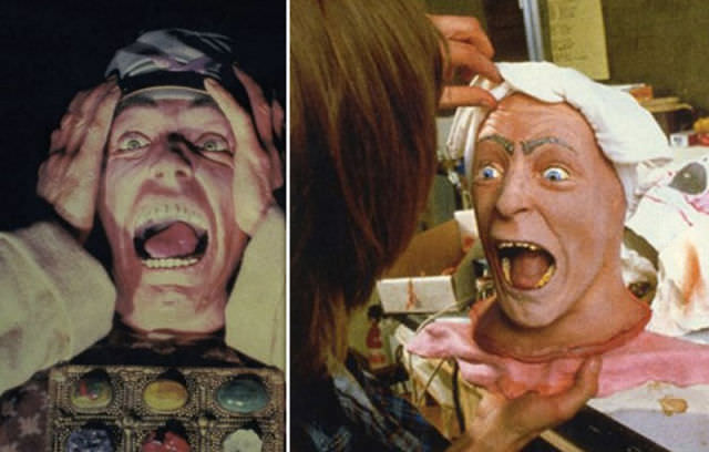 The Prosthetic Belloq Head That Explodes During The Finale