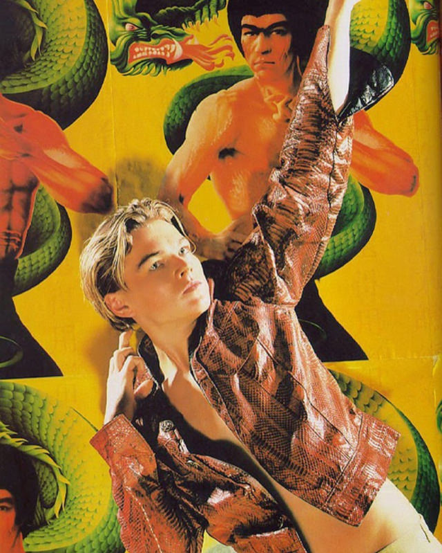 Before Global Fame Hit: David Lachapelle’s Bizarre 1995 Photos Of A Young Leonardo Dicaprio