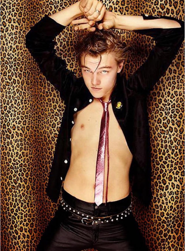Before Global Fame Hit: David Lachapelle’s Bizarre 1995 Photos Of A Young Leonardo Dicaprio