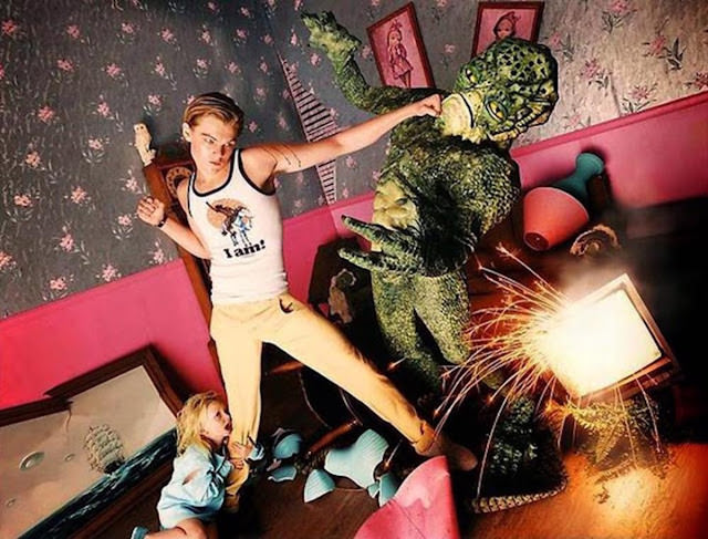 Before Global Fame Hit: David Lachapelle’s Bizarre 1995 Photos Of A Young Leonardo Dicaprio