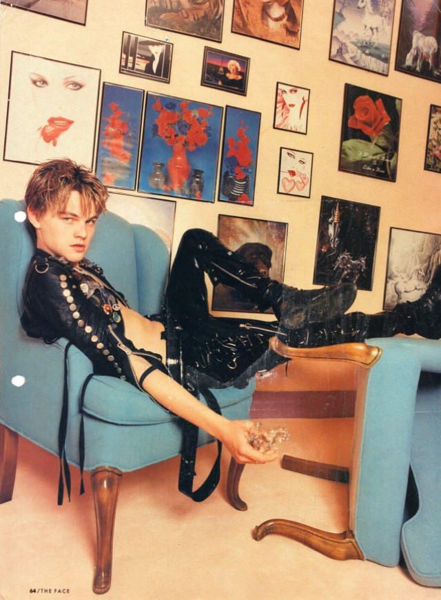 Before Global Fame Hit: David Lachapelle’s Bizarre 1995 Photos Of A Young Leonardo Dicaprio