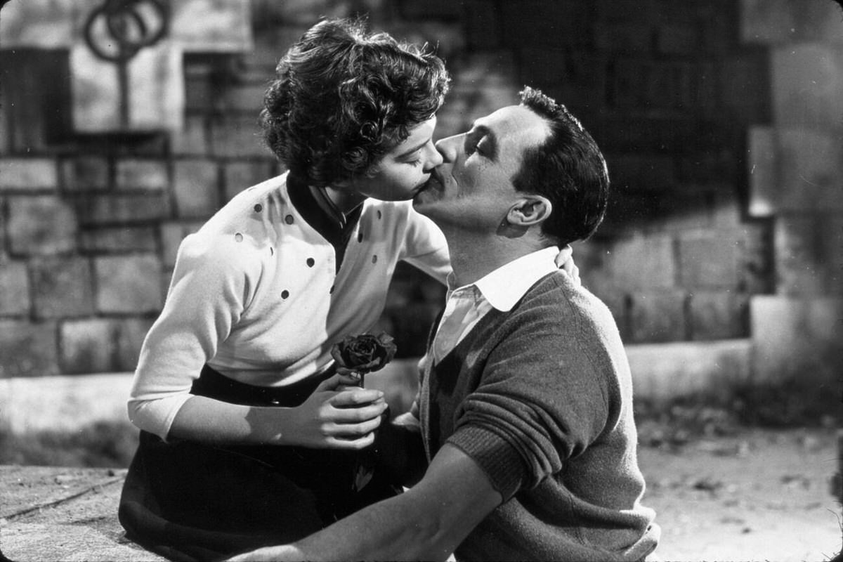 Gene Kelly, Leslie Caron, And Vincente Minnelli On The Set Of &Amp;Quot;An American In Paris&Amp;Quot;, 1951.