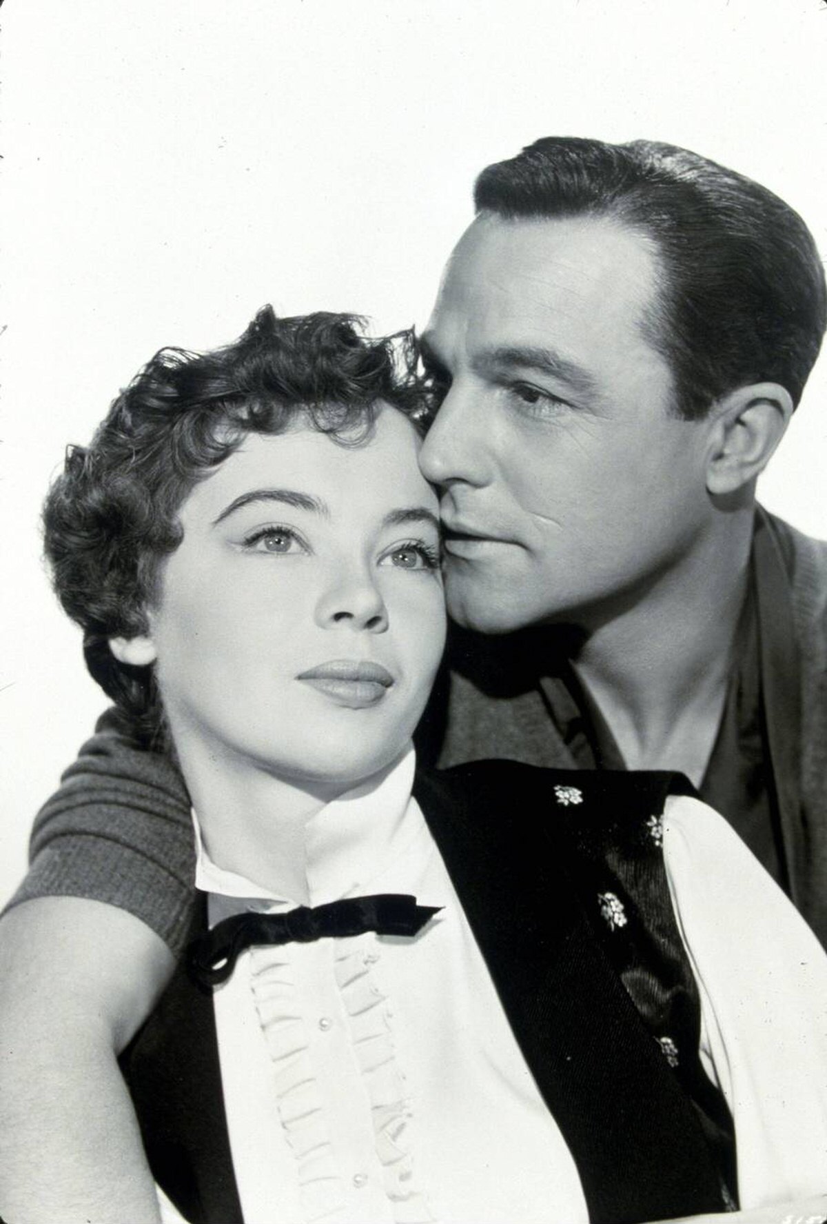 Leslie Caron And Gene Kelly Embrace On The Set Of &Amp;Quot;An American In Paris&Amp;Quot;, 1951.