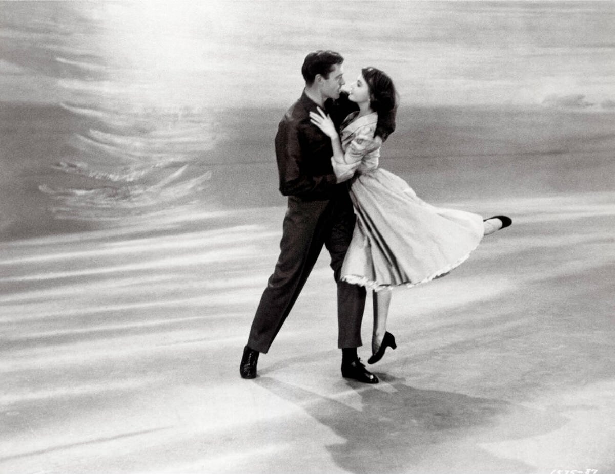 Mel Ferrer And Leslie Caron As A Dancing Couple In &Amp;Quot;Lili&Amp;Quot;, 1953.