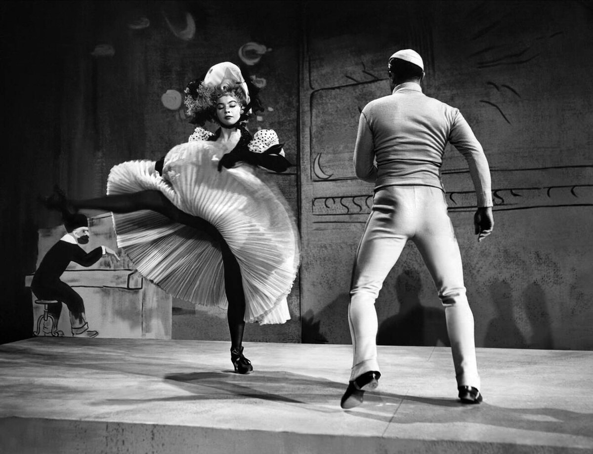 Gene Kelly And Leslie Caron In &Amp;Quot;An American In Paris&Amp;Quot;, 1951.