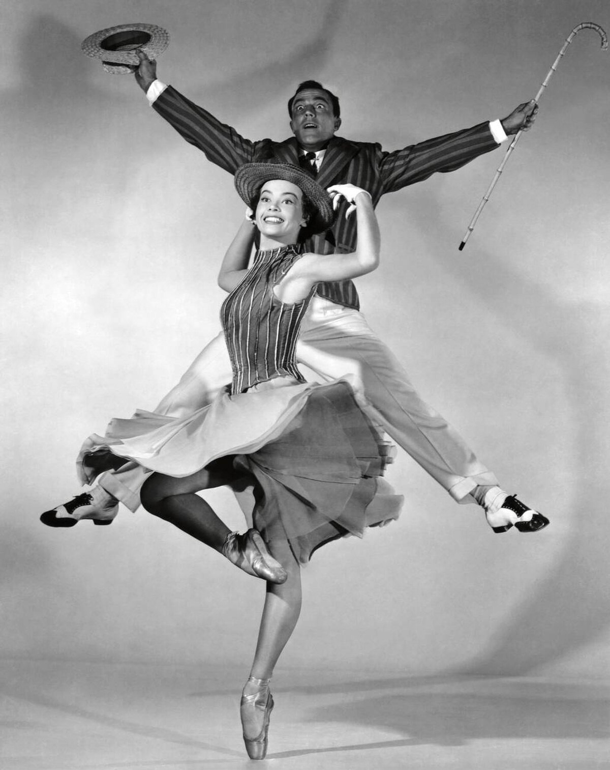 Gene Kelly And Leslie Caron In &Amp;Quot;An American In Paris&Amp;Quot;, 1951.