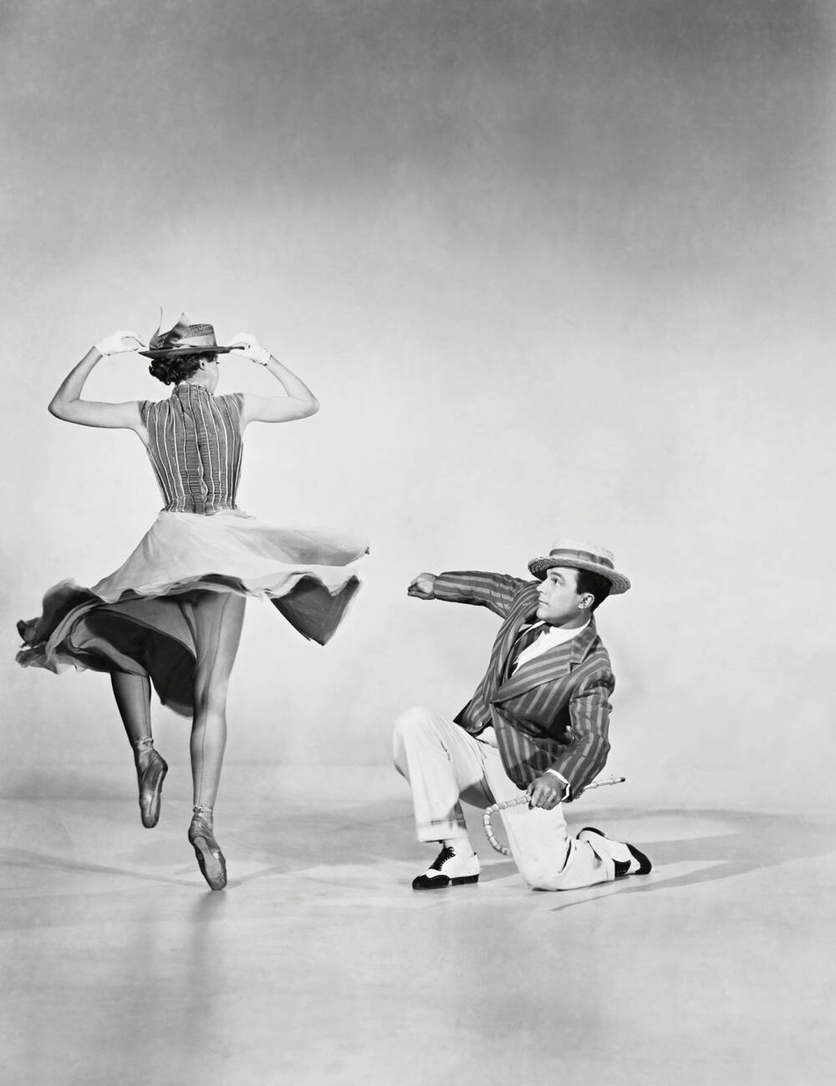 Gene Kelly And Leslie Caron In &Amp;Quot;An American In Paris&Amp;Quot;, 1951.