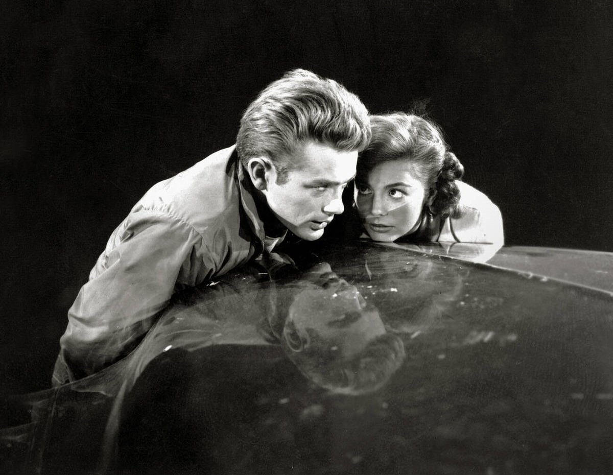 James Dean And Natalie Wood In &Amp;Quot;Rebel Without A Cause&Amp;Quot;, 1955.