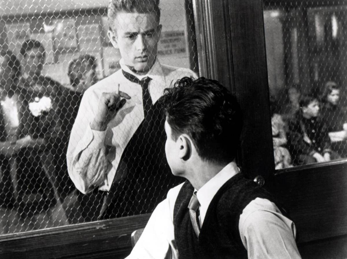James Dean And Sal Mineo In &Amp;Quot;Rebel Without A Cause&Amp;Quot;, 1955.