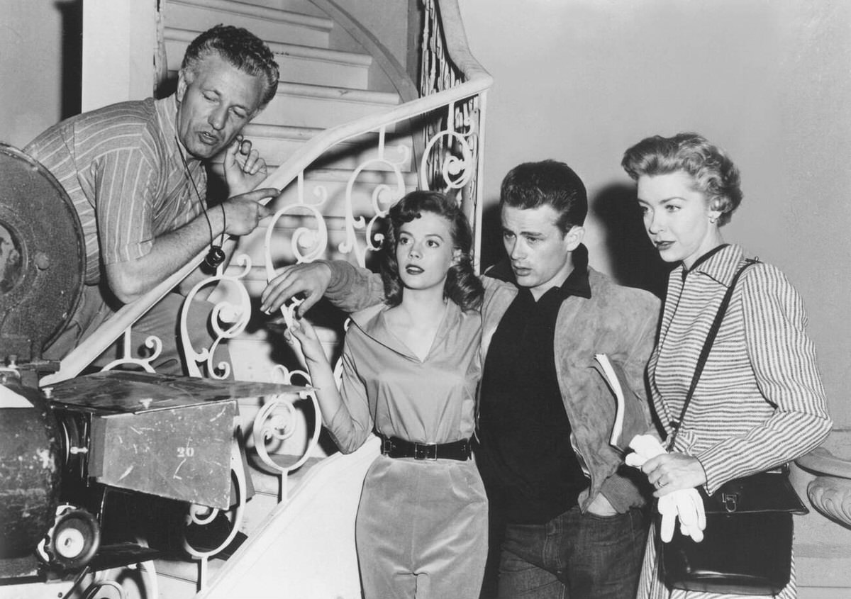 Dennis Hopper And James Dean In &Amp;Quot;Rebel Without A Cause&Amp;Quot;, 1955.