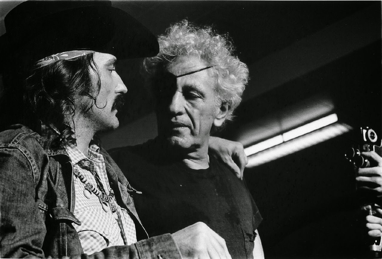 Dennis Hopper And Nick Ray On The Set Of &Amp;Quot;Rebel Without A Cause&Amp;Quot;, 1955.