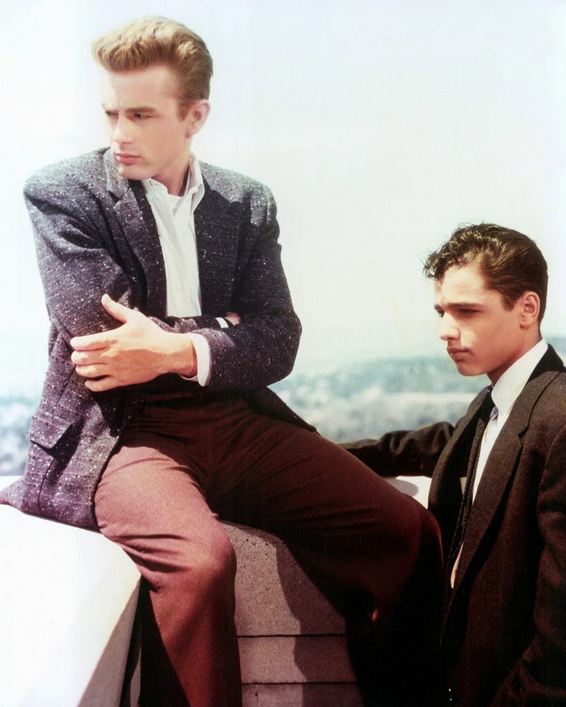 James Dean And Sal Mineo In &Amp;Quot;Rebel Without A Cause&Amp;Quot;, 1955.