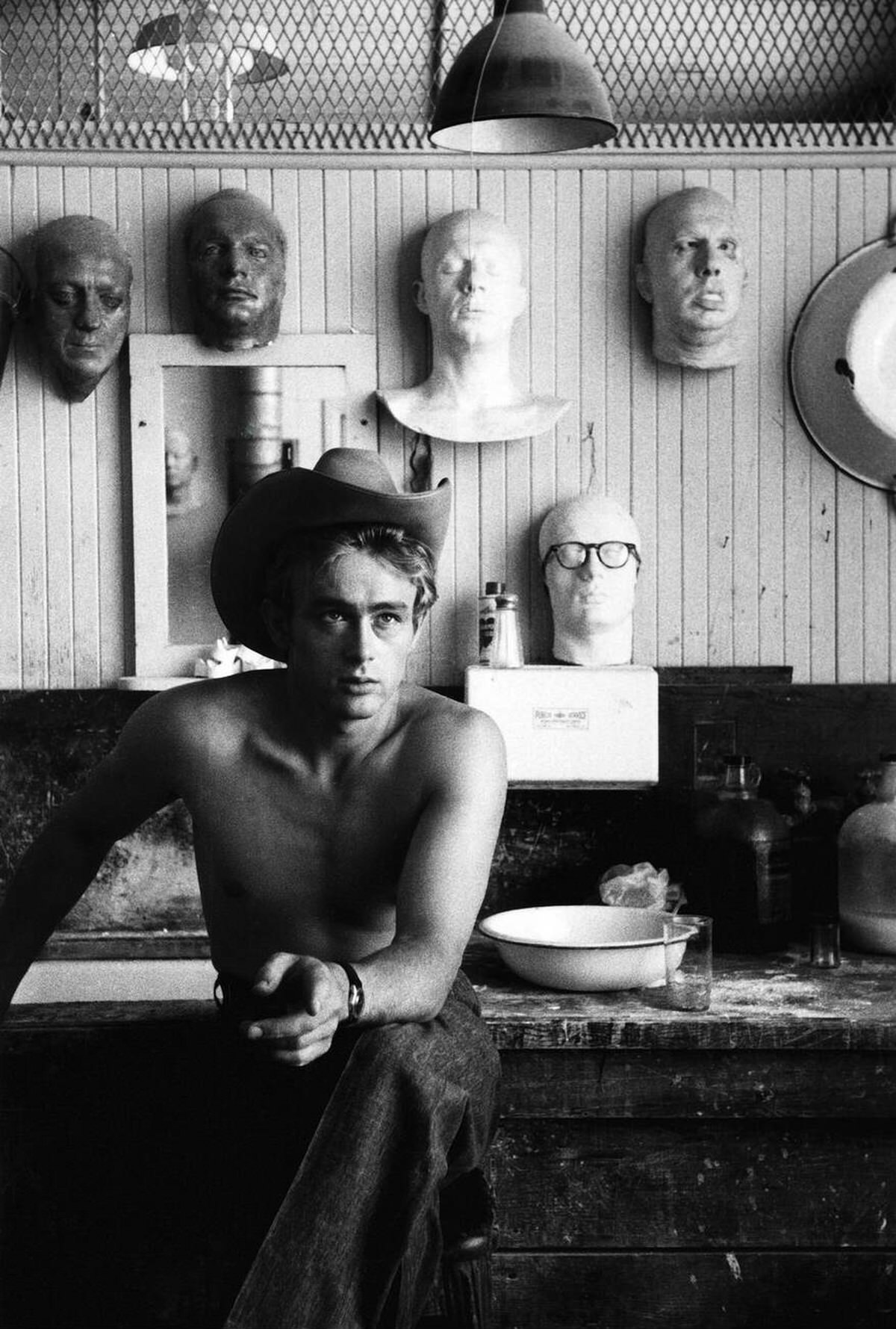 James Dean, Actor, 1931-1955.