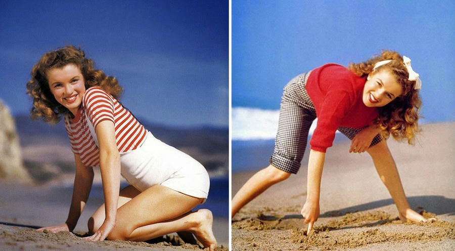Marilyn Monroe By Andre De Dienes