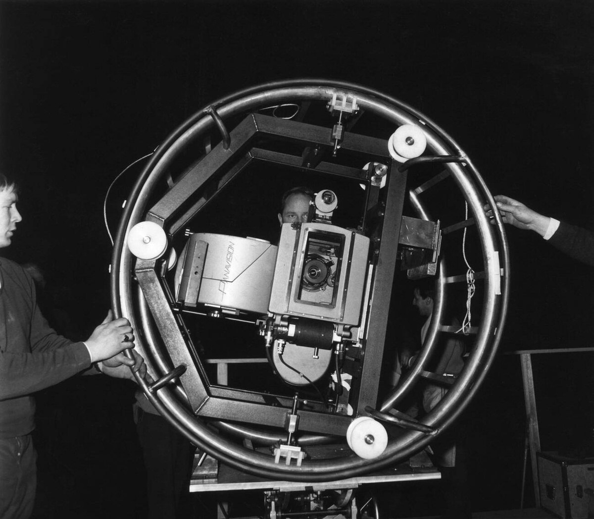 Stanley Kubrick And Crew Filming At Mgm British Studios, 2001: A Space Odyssey, 1968