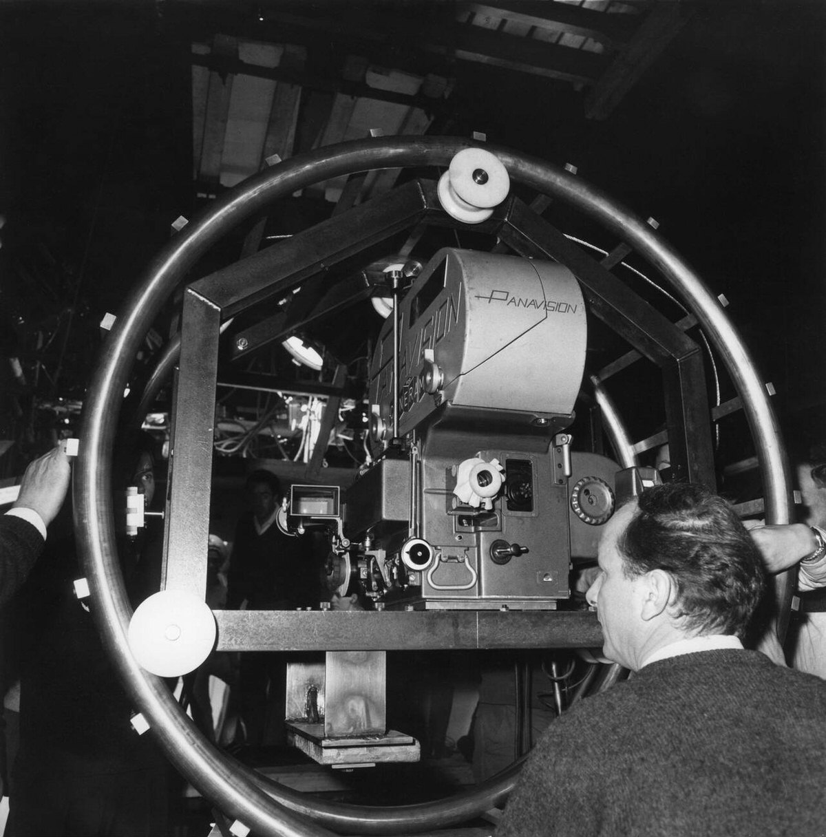 Stanley Kubrick And Crew Filming At Mgm British Studios, 2001: A Space Odyssey, 1968