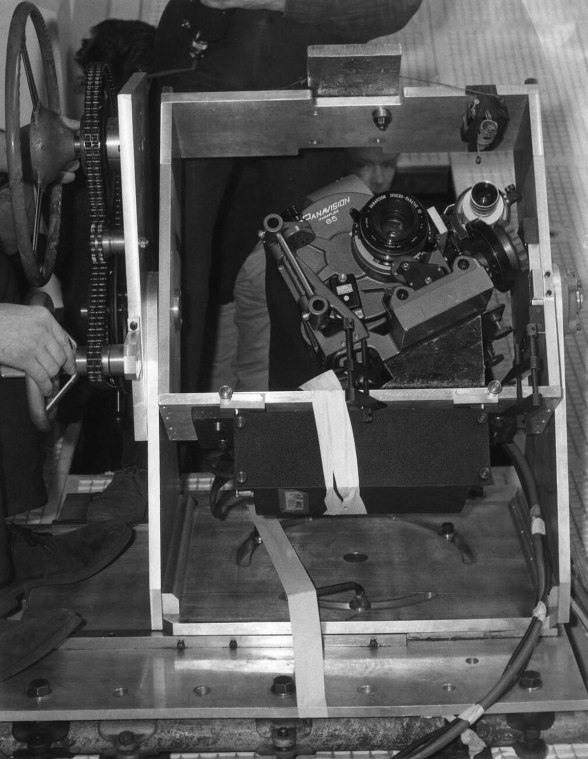 Stanley Kubrick And Crew Filming At Mgm British Studios, 2001: A Space Odyssey, 1968